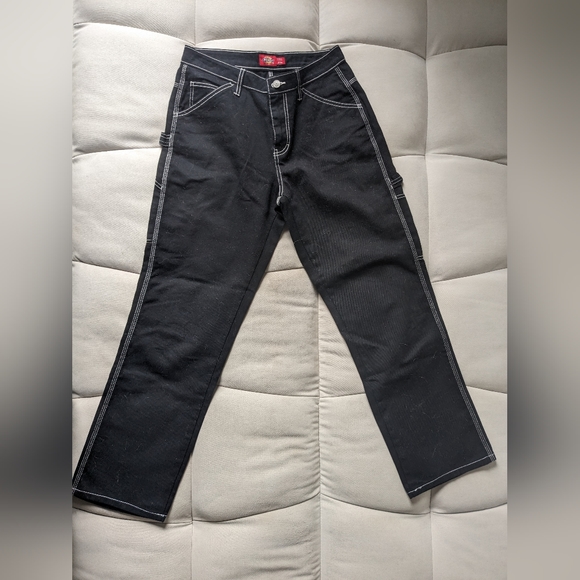 Black Dickies Utility Pants size 3/26 carpenter - Picture 4 of 8